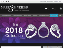 Tablet Screenshot of markschneiderdesign.com